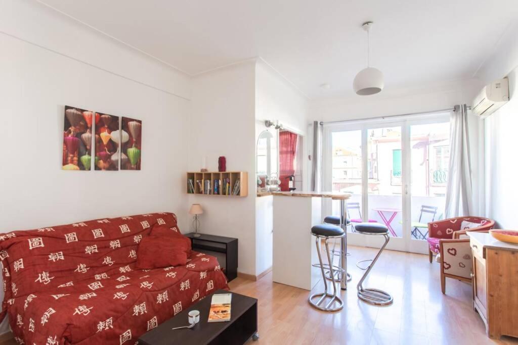 Nice Center - Bright Studio Balcony Wifi & Aircon Daire Dış mekan fotoğraf