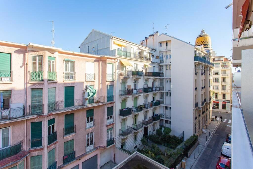 Nice Center - Bright Studio Balcony Wifi & Aircon Daire Dış mekan fotoğraf