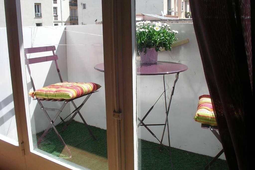 Nice Center - Bright Studio Balcony Wifi & Aircon Daire Dış mekan fotoğraf